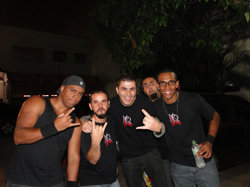 Fofinho Rock Bar - Mar/2011, Henry, Cris, Bruno, Ramires, A…